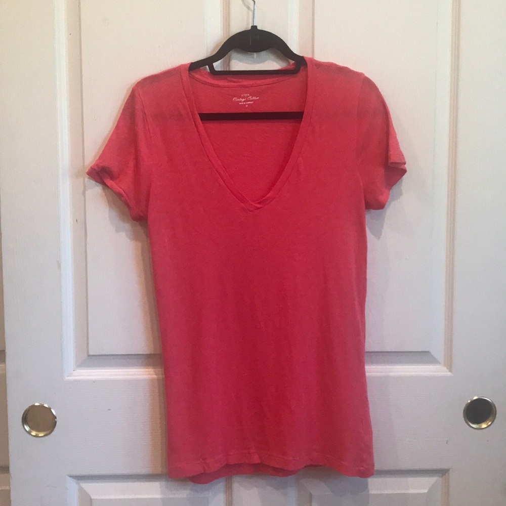 J. Crew ‘Vintage Cotton’ V-neck, size M